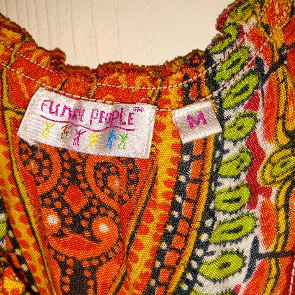 Funky people boho mini dress